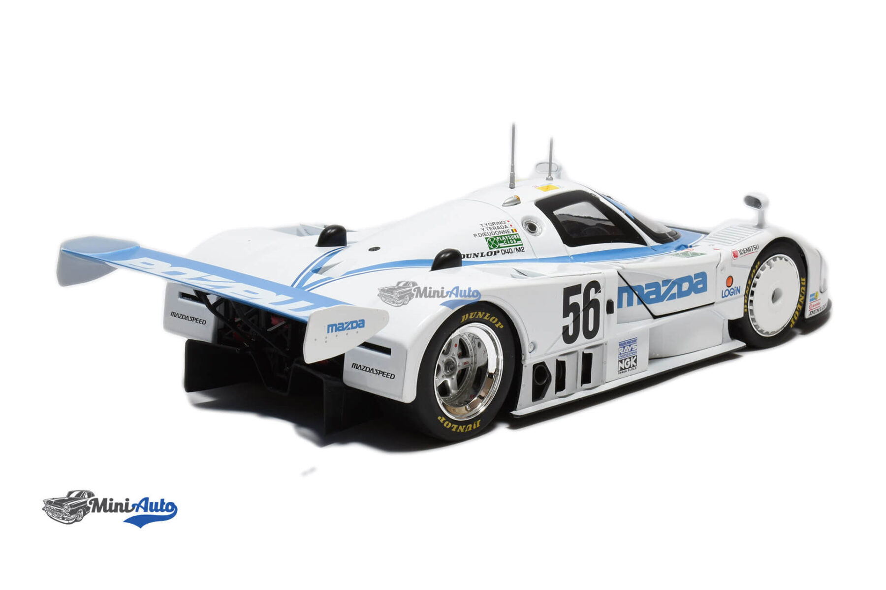 Mazda 787 N56 8th 24h LeMans Yorino, Terada, Dieudonne - 1991 - White - Image 3