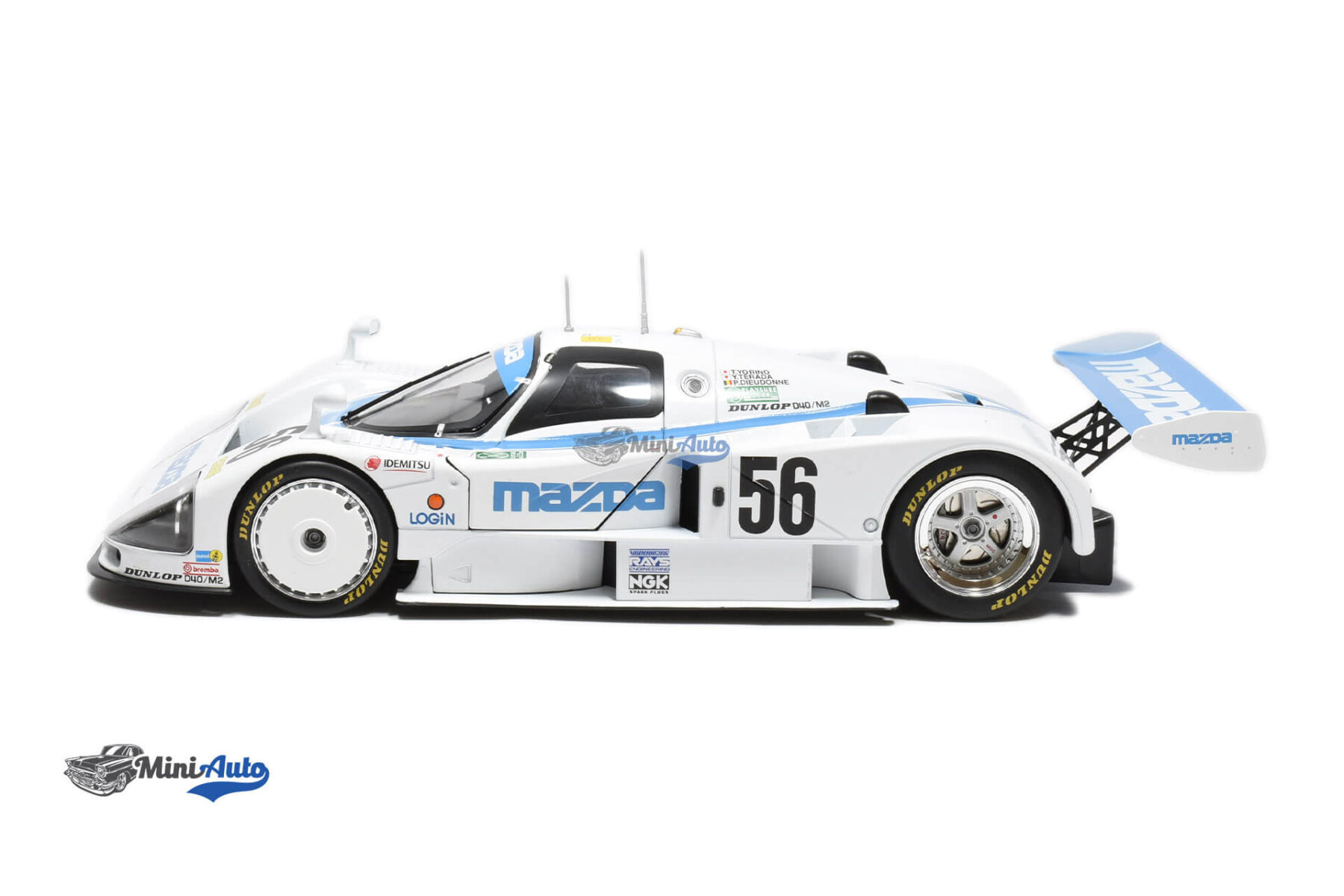 Mazda 787 N56 8th 24h LeMans Yorino, Terada, Dieudonne - 1991 - White - Image 5