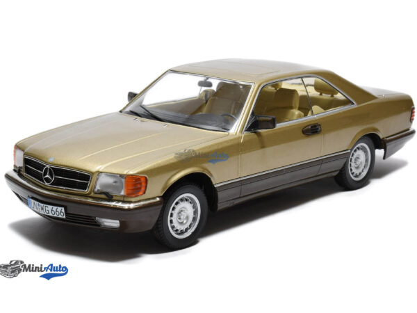 Mercedes-Benz S-class 500SEC C126 Coupe - 1987 - Gold