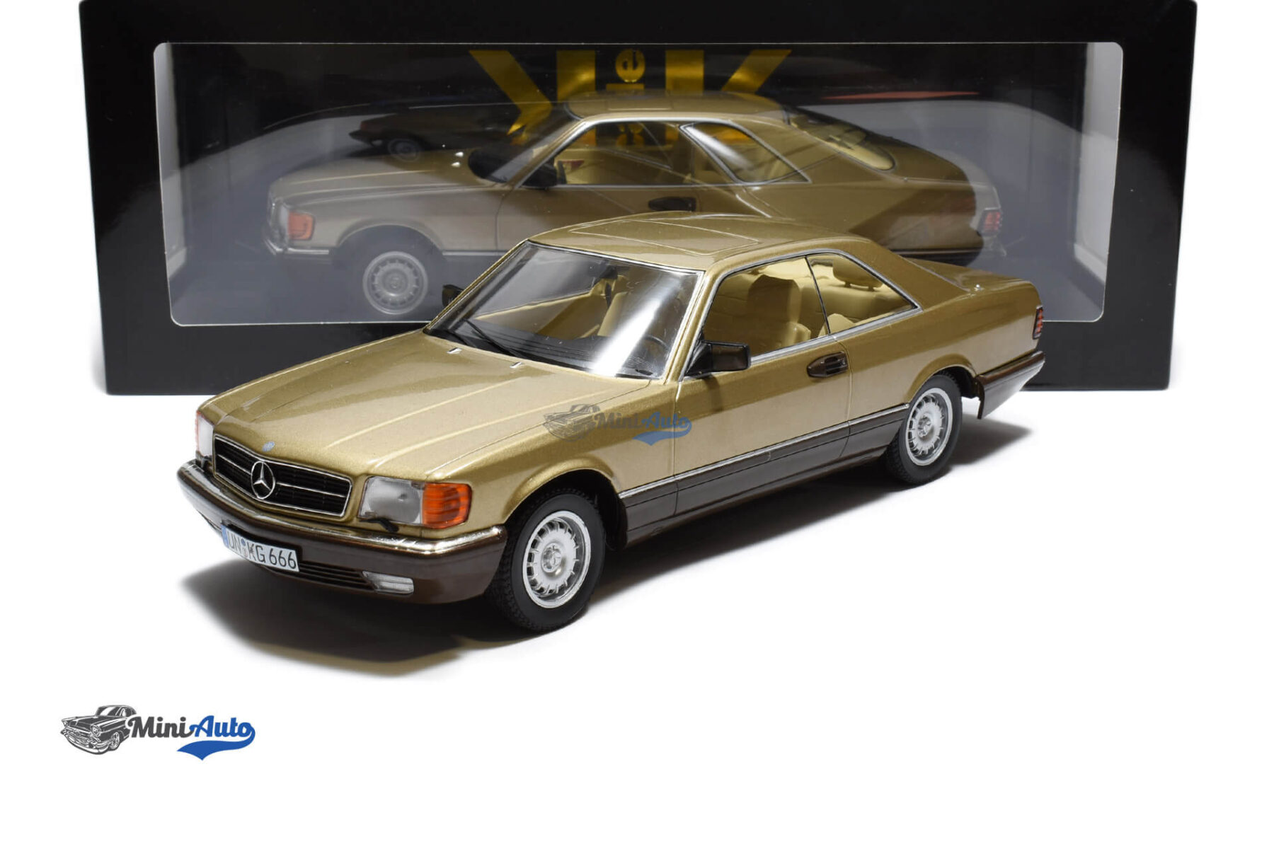Mercedes-Benz S-class 500SEC C126 Coupe - 1987 - Gold - Image 4