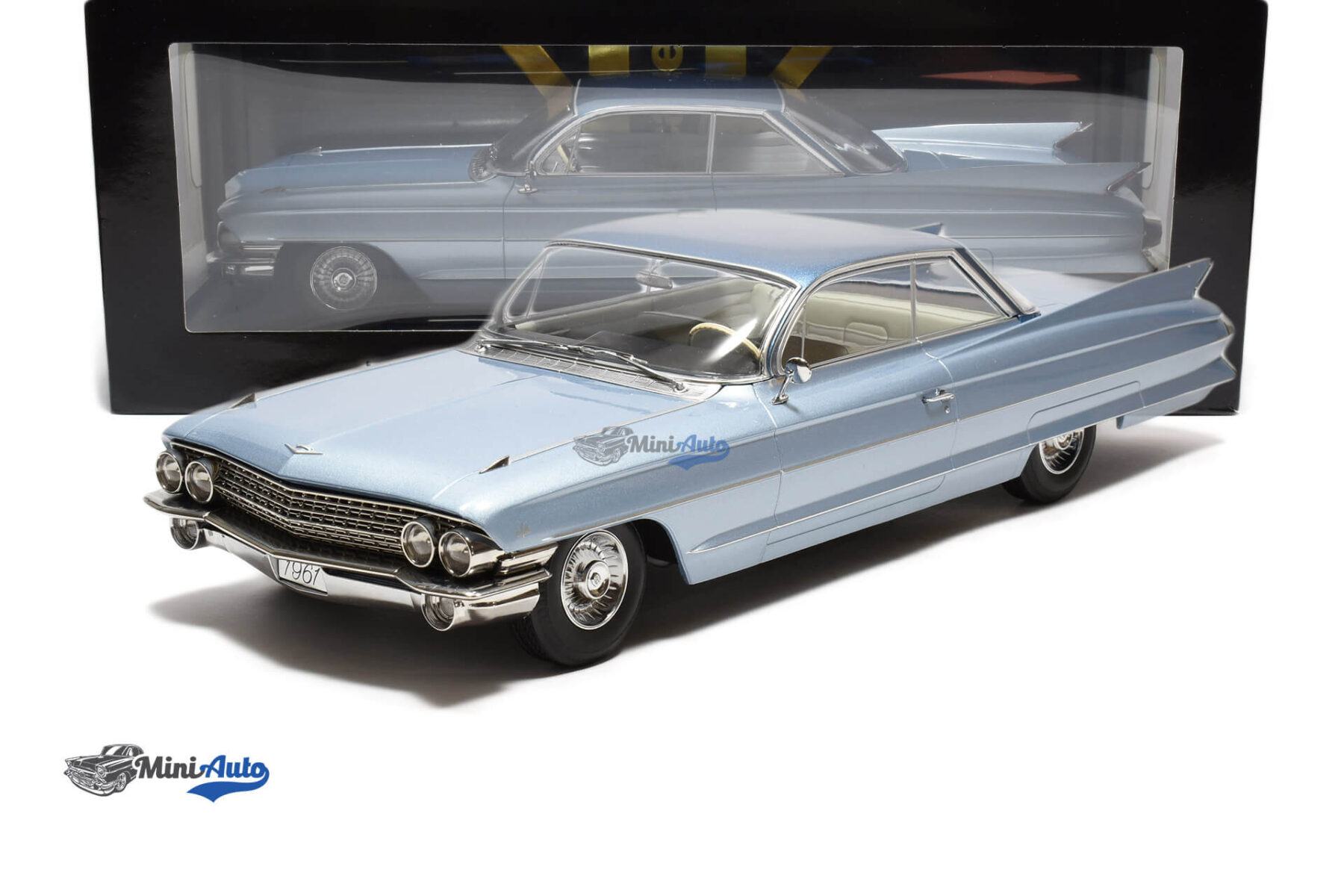 Cadillac 62 Coupe Deville - 1961 - Blue - Image 4