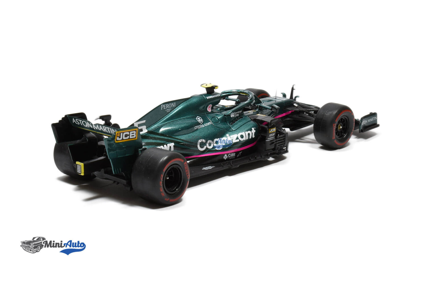 Aston Martin AMR21 S. Vettel N5 - 2021 - Green - Image 2