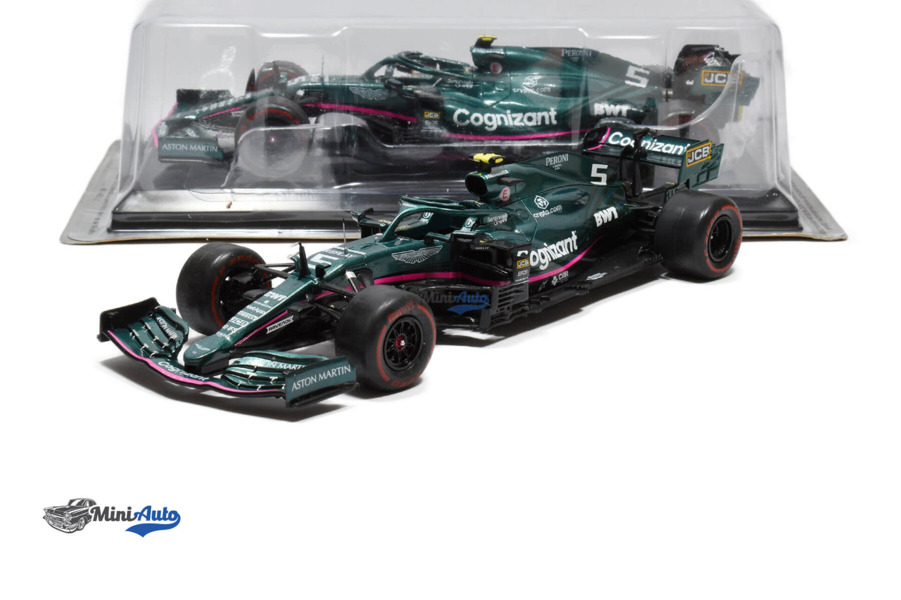 Aston Martin AMR21 S. Vettel N5 - 2021 - Green - Image 4