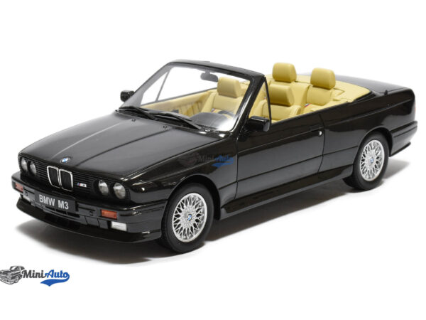BMW E30 M3 Convertible - 1989 - Black