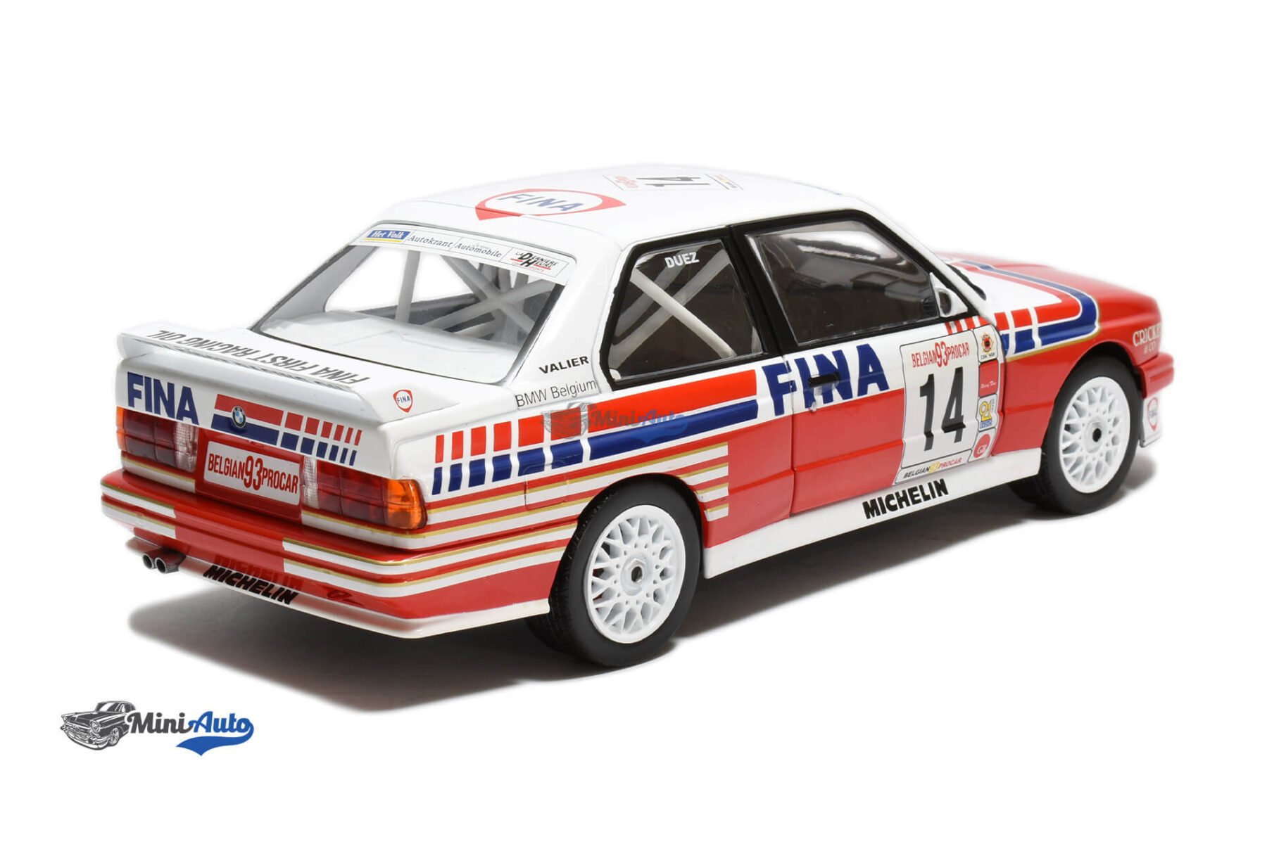 BMW M3 E30 N14 Belgium Marc Duez - 1993 - White - Image 3