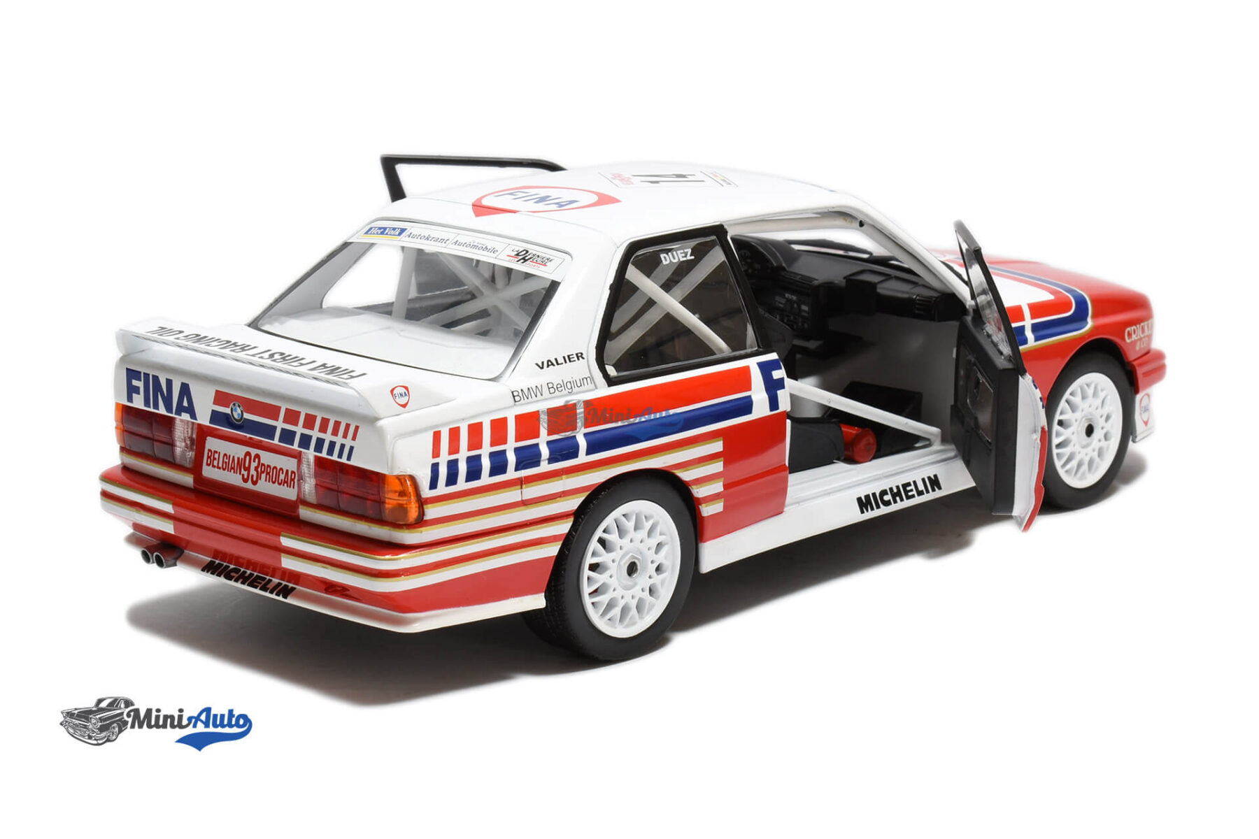 BMW M3 E30 N14 Belgium Marc Duez - 1993 - White - Image 4