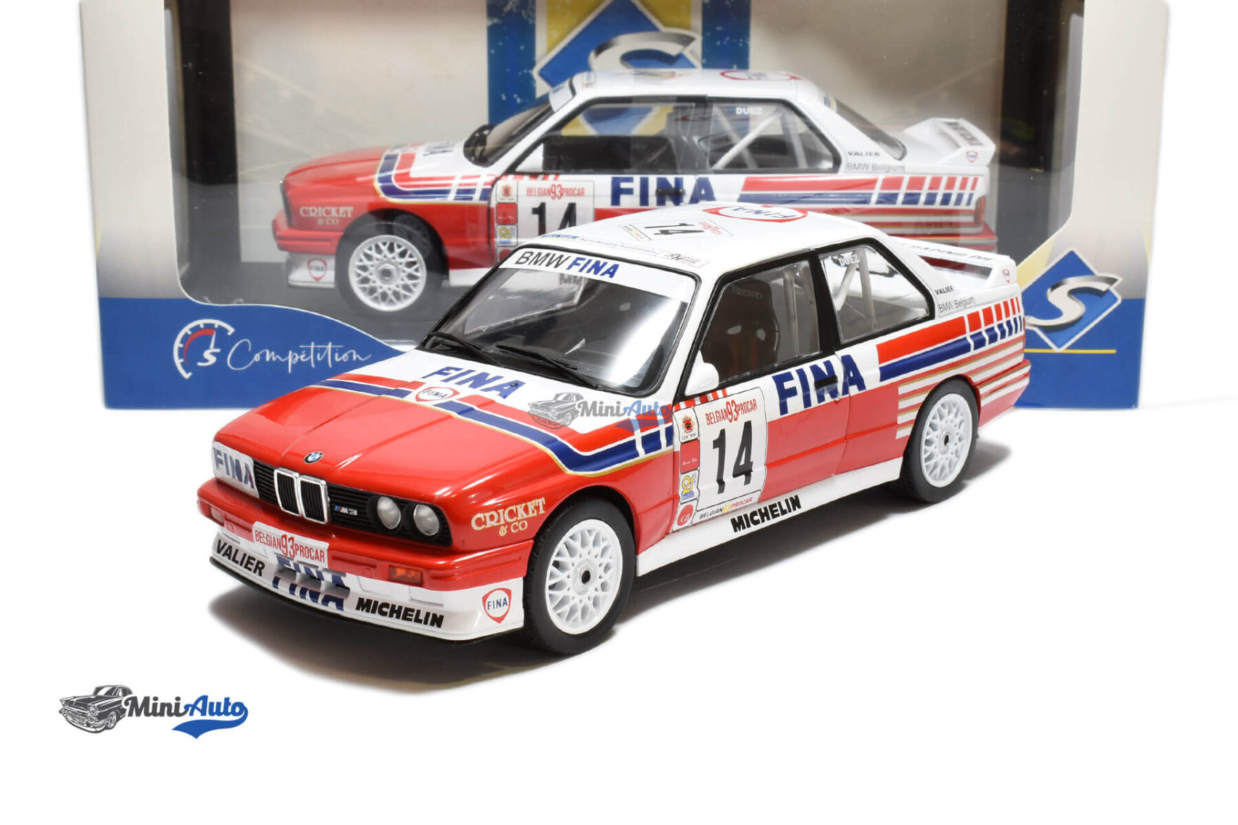 BMW M3 E30 N14 Belgium Marc Duez - 1993 - White - Image 6