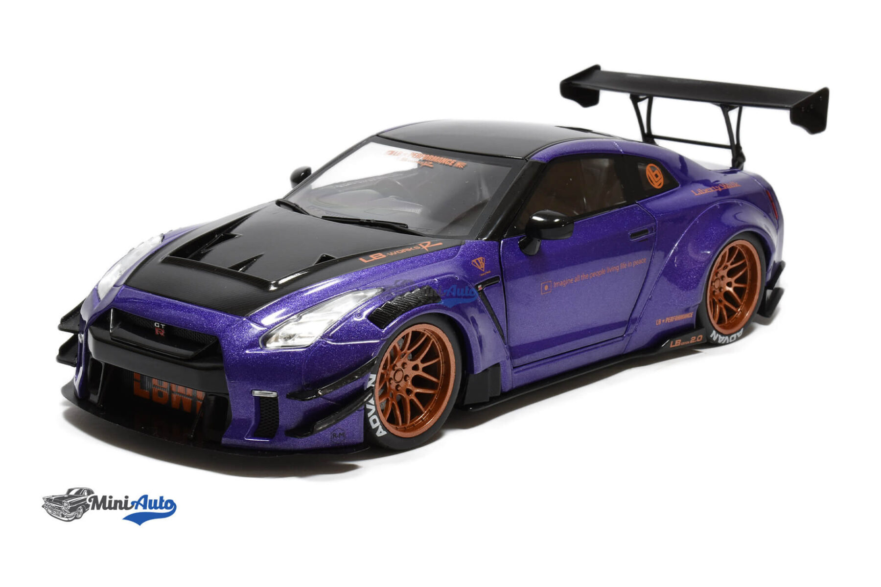 S1805812---Nissan-GT-R-R35-Liberty-Walk---2022---Purple_1 Nissan GT-R R35 Liberty Walk - 2022 - Purple - Image 1