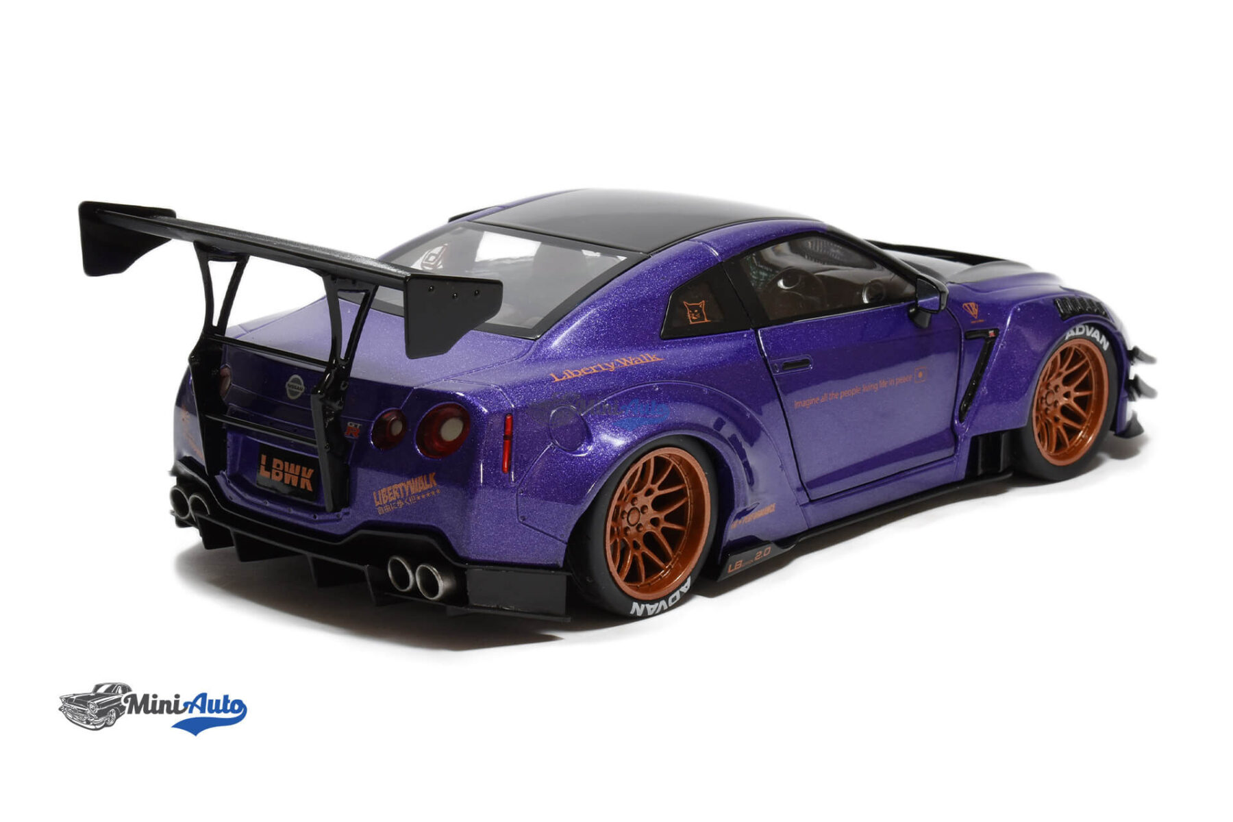 S1805812---Nissan-GT-R-R35-Liberty-Walk---2022---Purple_3 Nissan GT-R R35 Liberty Walk - 2022 - Purple - Image 3