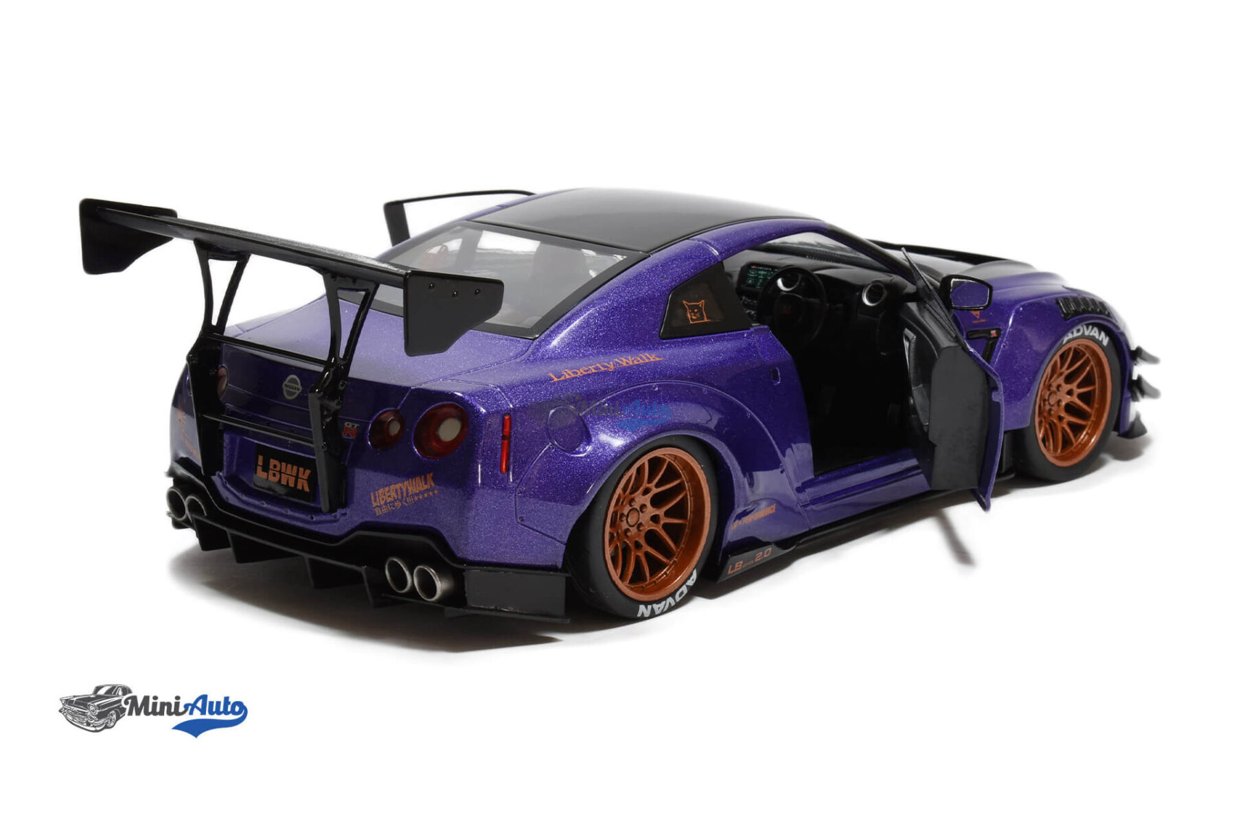S1805812---Nissan-GT-R-R35-Liberty-Walk---2022---Purple_4 Nissan GT-R R35 Liberty Walk - 2022 - Purple - Image 4