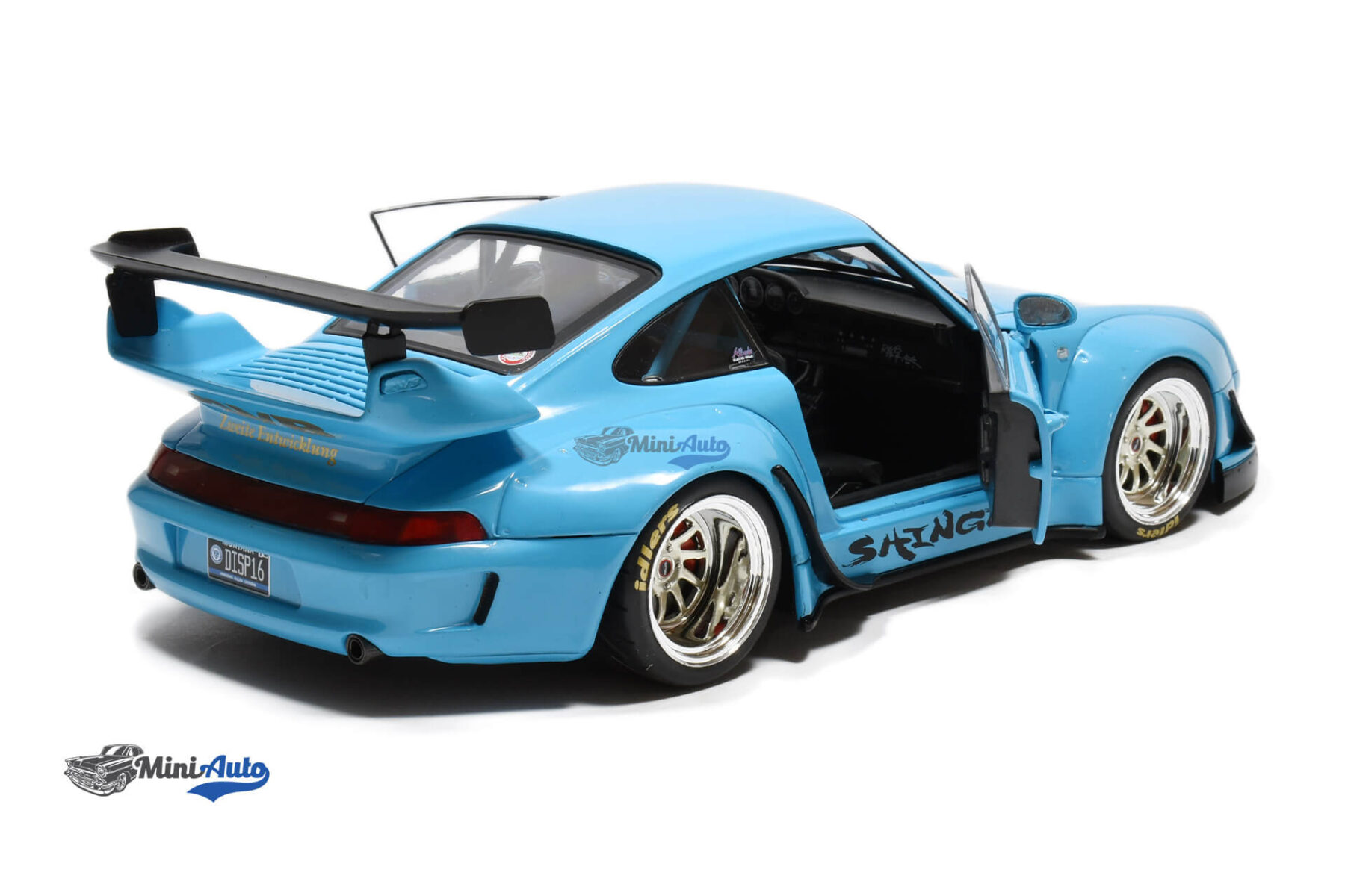 Porsche 911 993 RWB - 2018 - Blue - Image 4