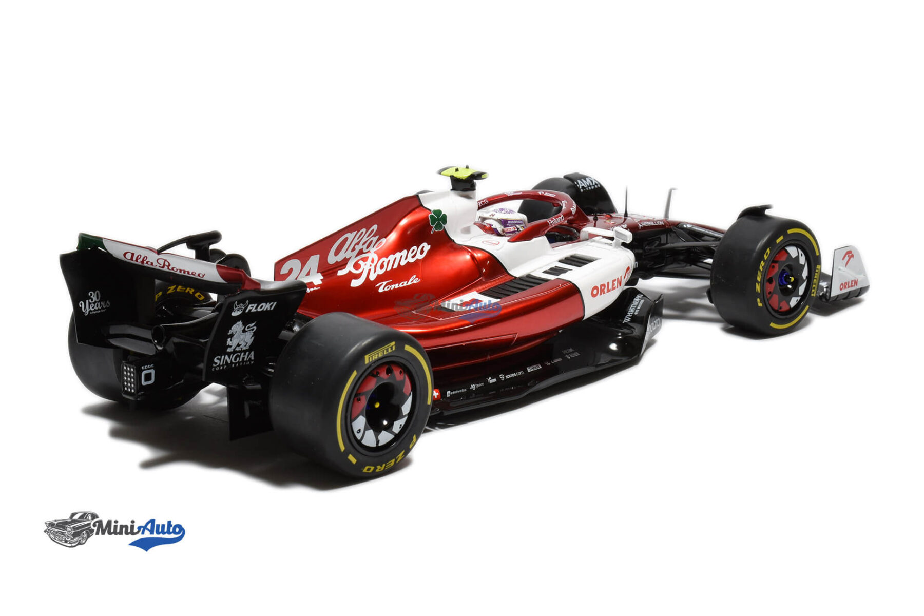 Alfa Romeo F1 C42 N24 Canada GP Z.Guanyu - 2022 - Red - Image 2