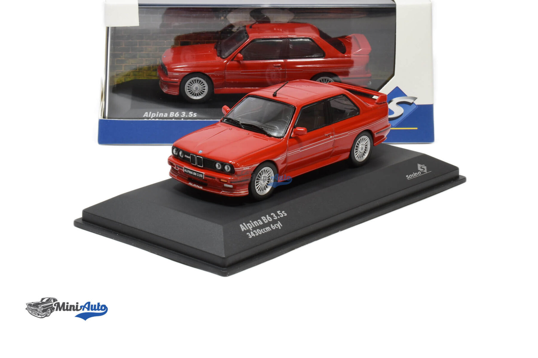 BMW E30 Alpina B6 3.5S - 1990 - Red - Image 4