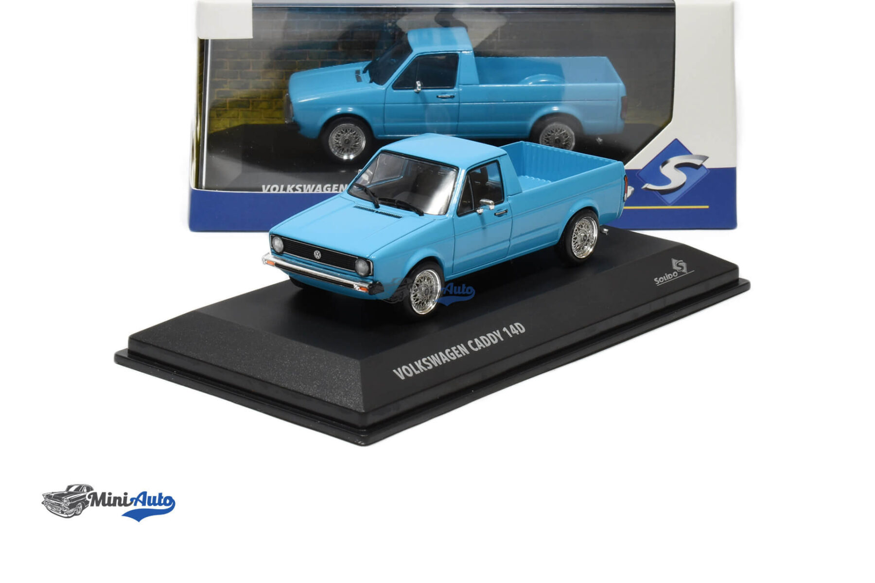 Volkswagen Caddy MKI - 1990 - Blue - Image 4