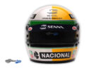 Casco Helmet F1 Ayrton Senna Team Rothmans Renault - 30 Years Tribute Imola Italy Gp 1994-2024 - White Yellow Green