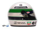 Casco Helmet F1 Ayrton Senna Team Rothmans Renault - 30 Years Tribute Imola Italy Gp 1994-2024 - White Yellow Green - Image 2