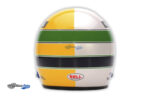 Casco Helmet F1 Ayrton Senna Team Rothmans Renault - 30 Years Tribute Imola Italy Gp 1994-2024 - White Yellow Green - Image 4