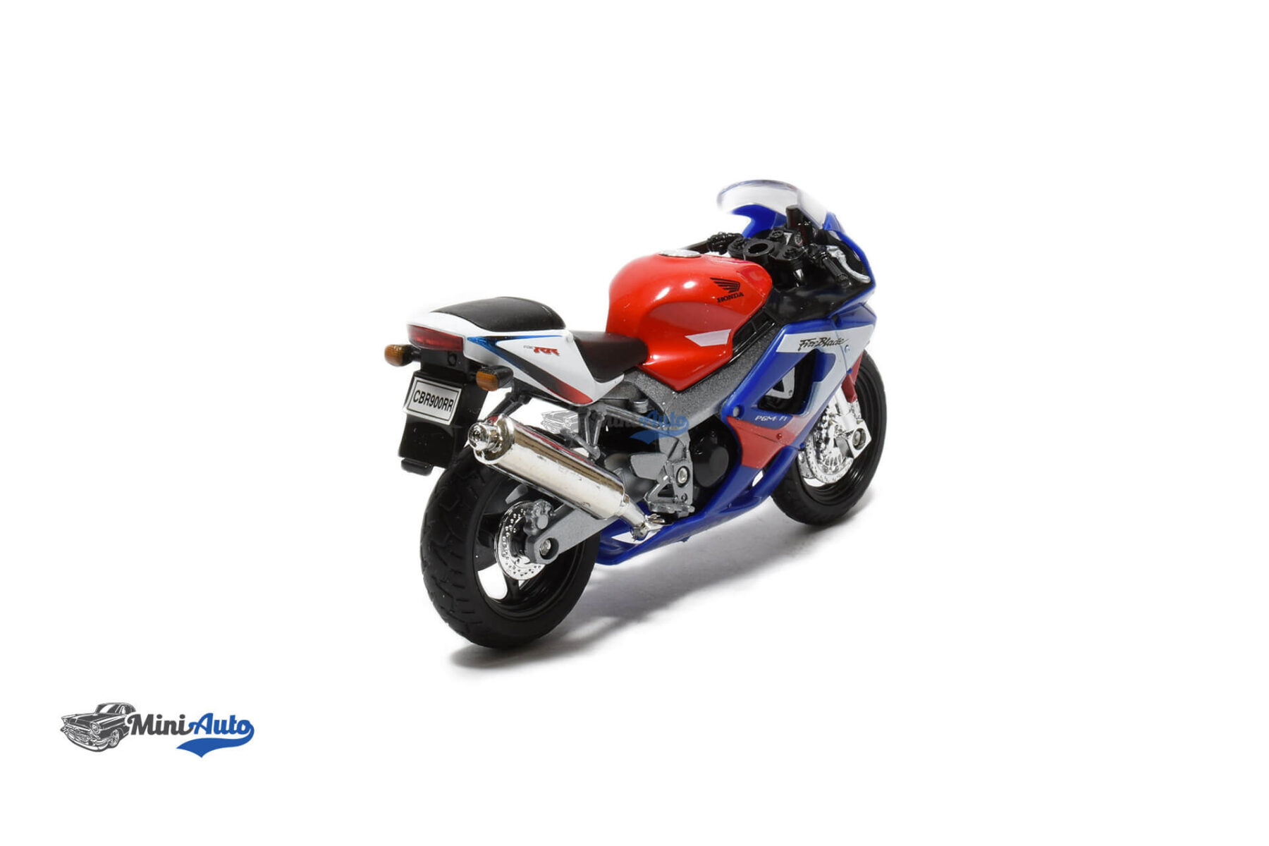 Honda CBR 900RR - 1997 - Red/Blue/White - Image 2
