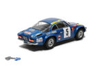 Alpine A110 1800 #5 winner Rallye Portugal Therier, Jaubert - 1973 - Blue - Image 2
