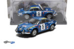 Alpine A110 1800 #5 winner Rallye Portugal Therier, Jaubert - 1973 - Blue - Image 4