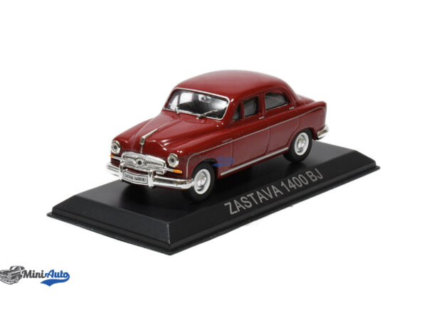 Zastava (Fiat) 1400 BJ 4-Door – 1950 – Red
