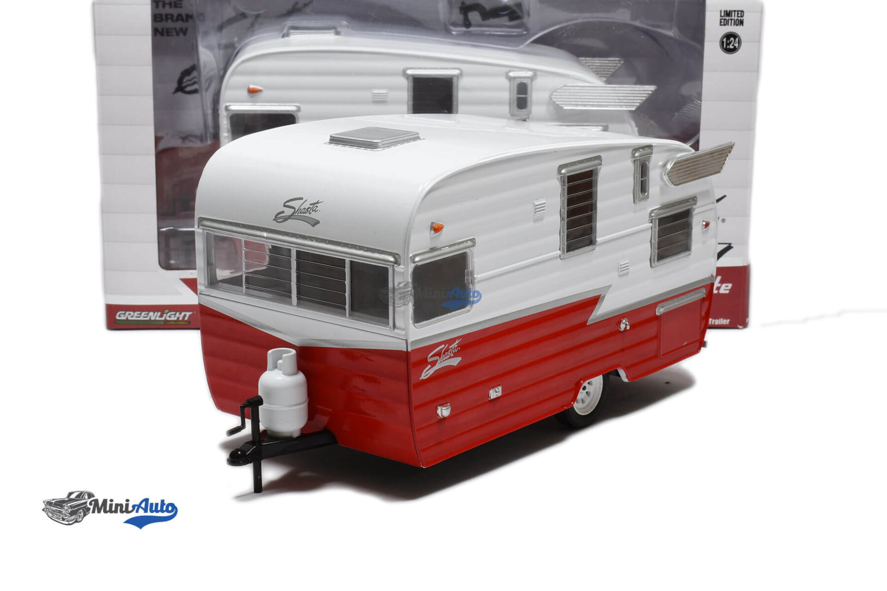 Shasta Airflyte - 1961 - White/Red - Image 5