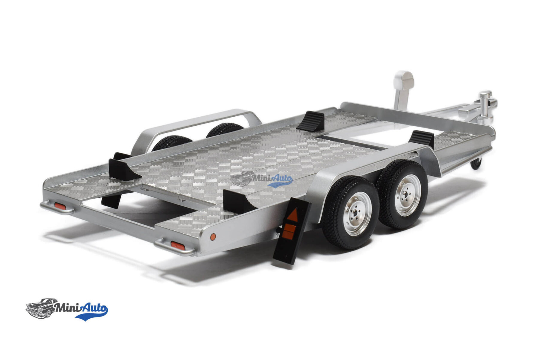 Trailer Autotrailer for 1:18 – Silver - Image 2