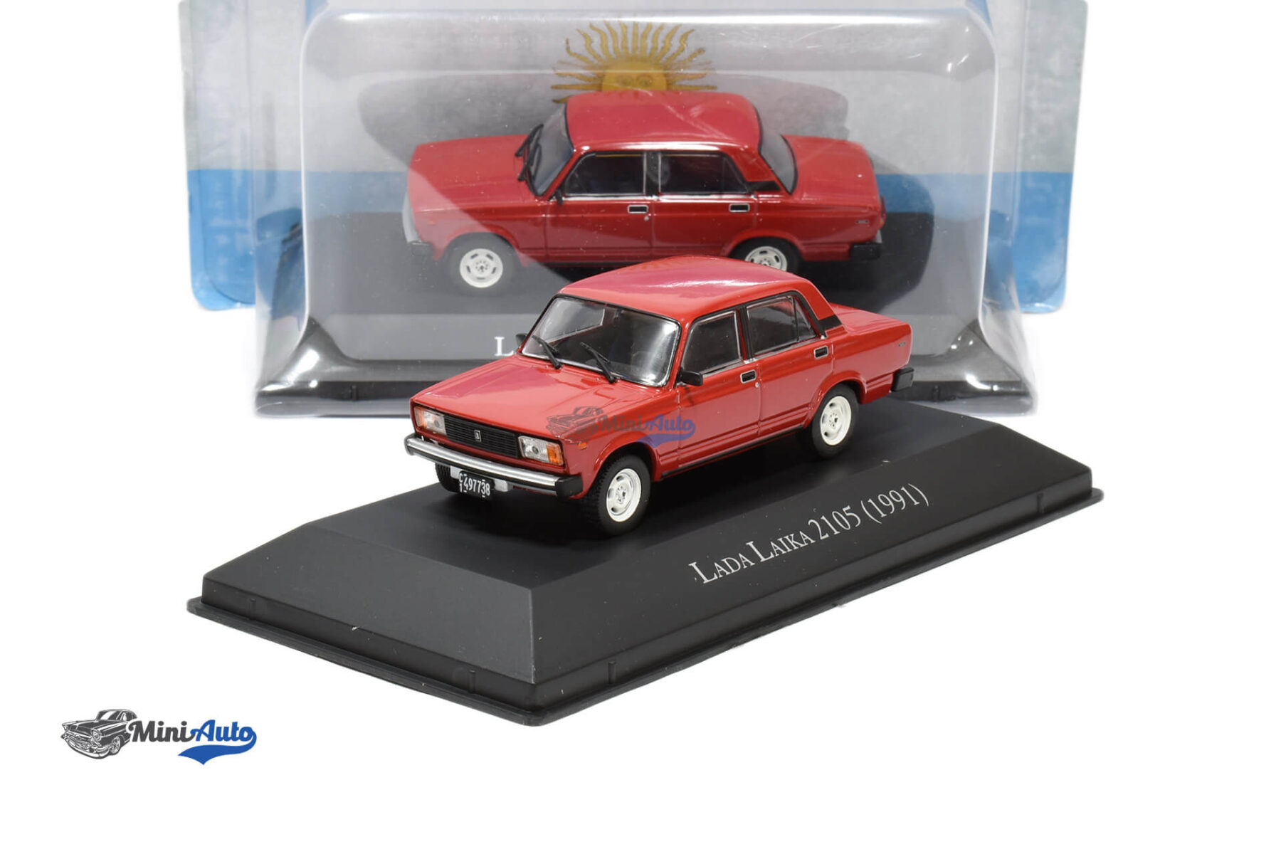 Lada Laika 2105 - 1991 - Red - Image 4