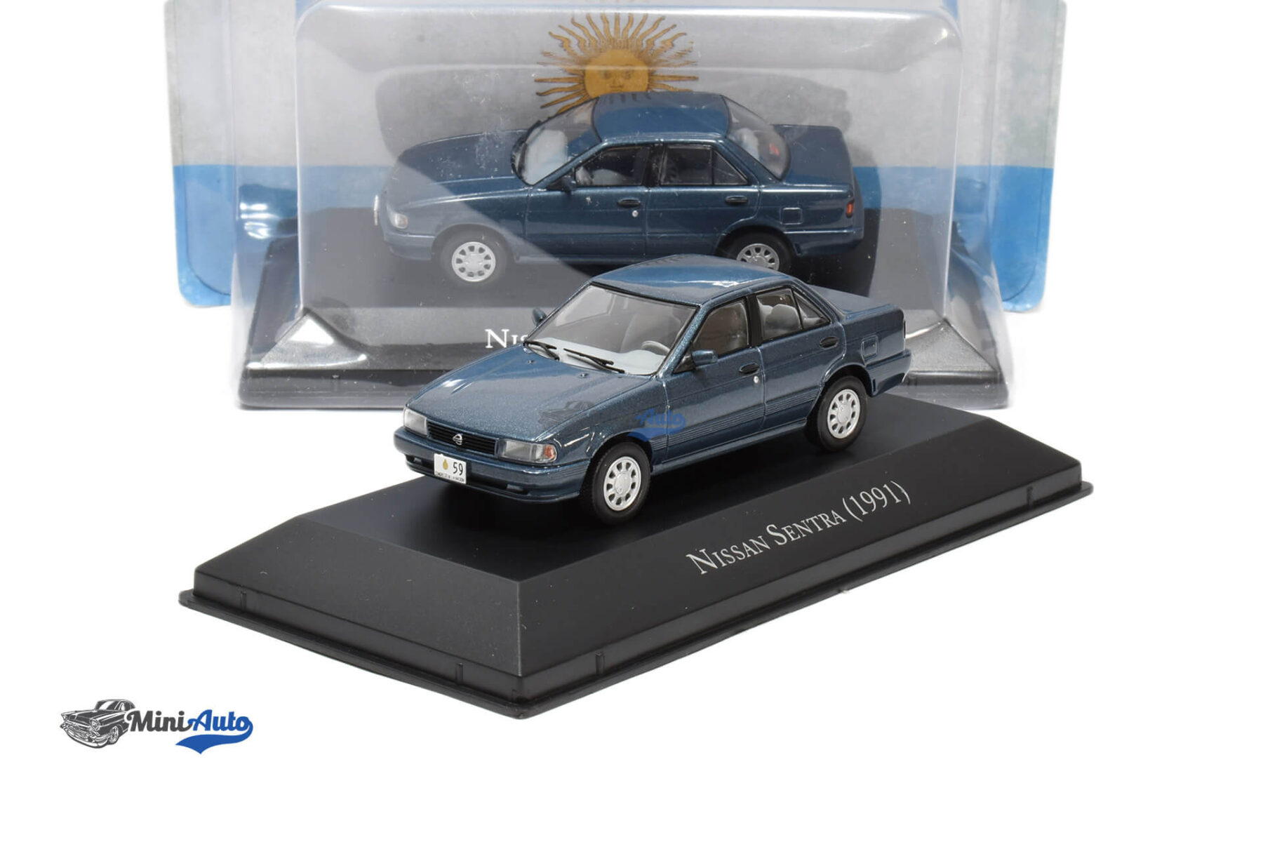 MAGARG132---Nissan-Sentra---1991---Blue_4 Nissan Sentra - 1991 - Blue - Image 4