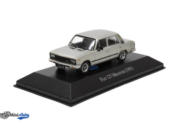 Fiat 125 Mirafiori - 1981 - Silver