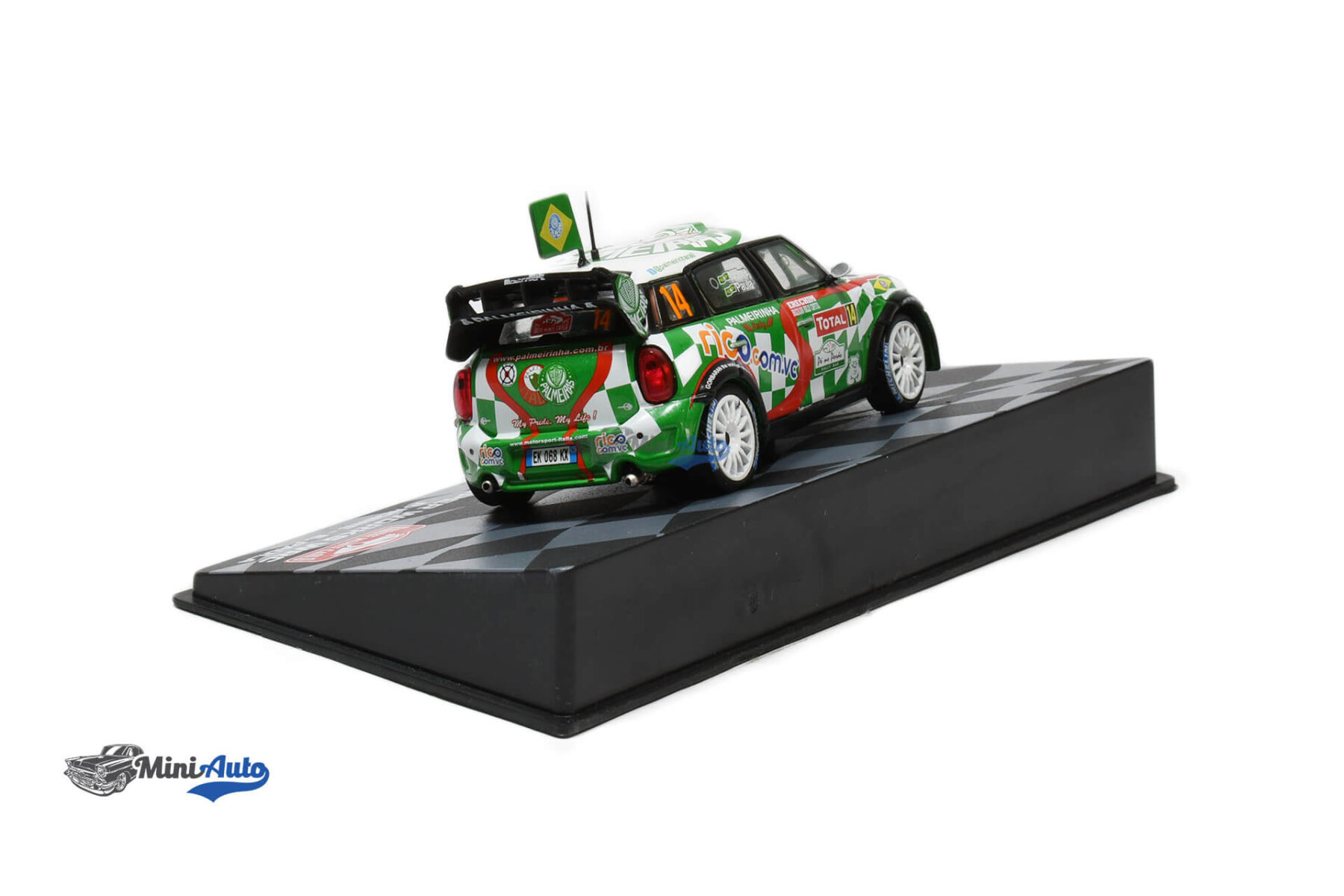 Mini Cooper John Works WRC N14 - 2012 - Green - Image 2
