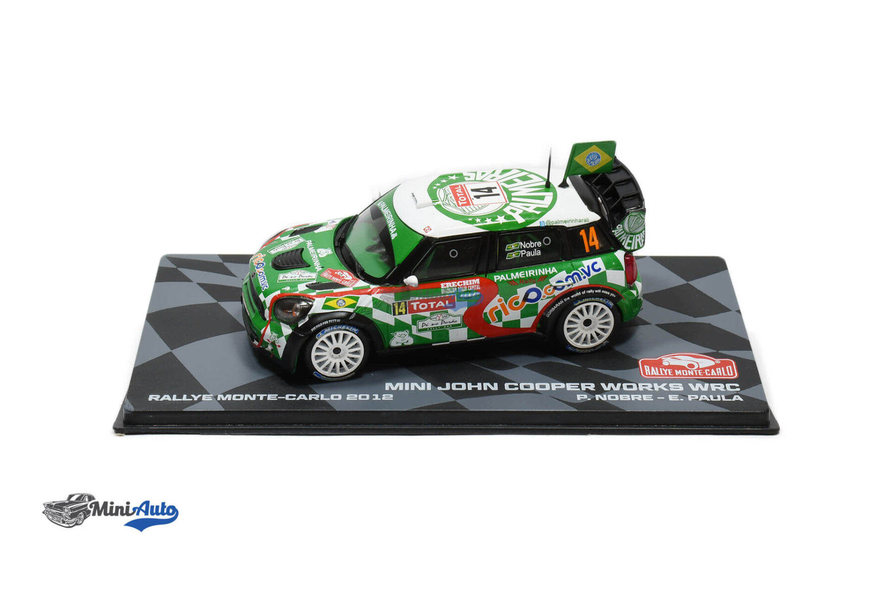 Mini Cooper John Works WRC N14 - 2012 - Green - Image 3