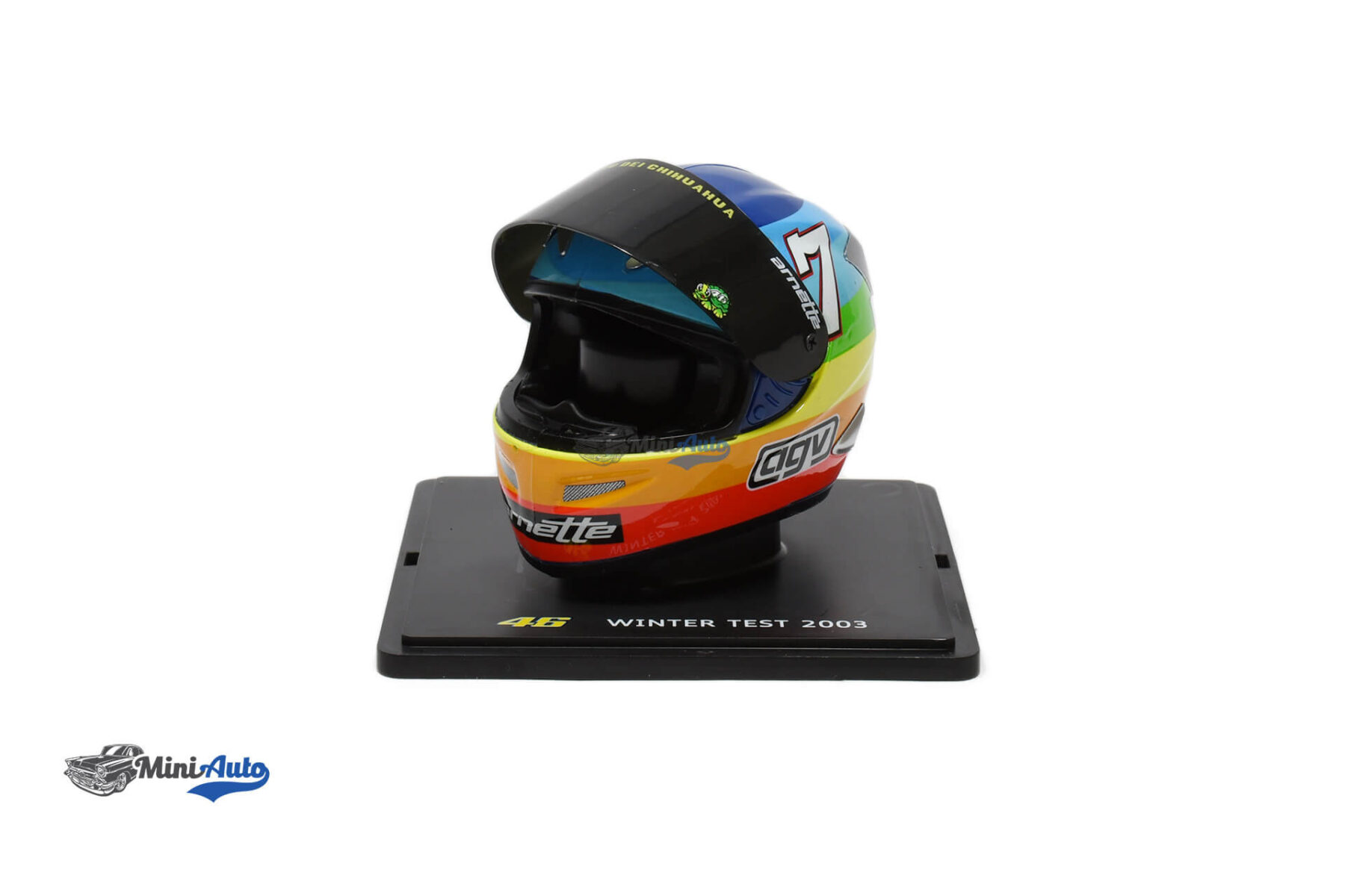 Valentino Rossi N46 Winter Test World Champion Kaciga 1/5 - 2003 - Image 2