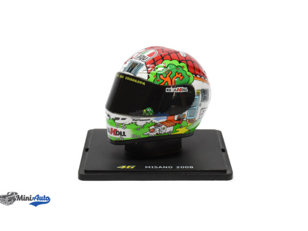 Valentino Rossi N46 Winner Misano Kaciga 1/5 - 2008