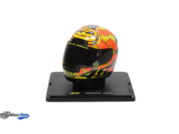 Valentino Rossi N46 World Champion 500cm Kaciga 1/5 - 2001