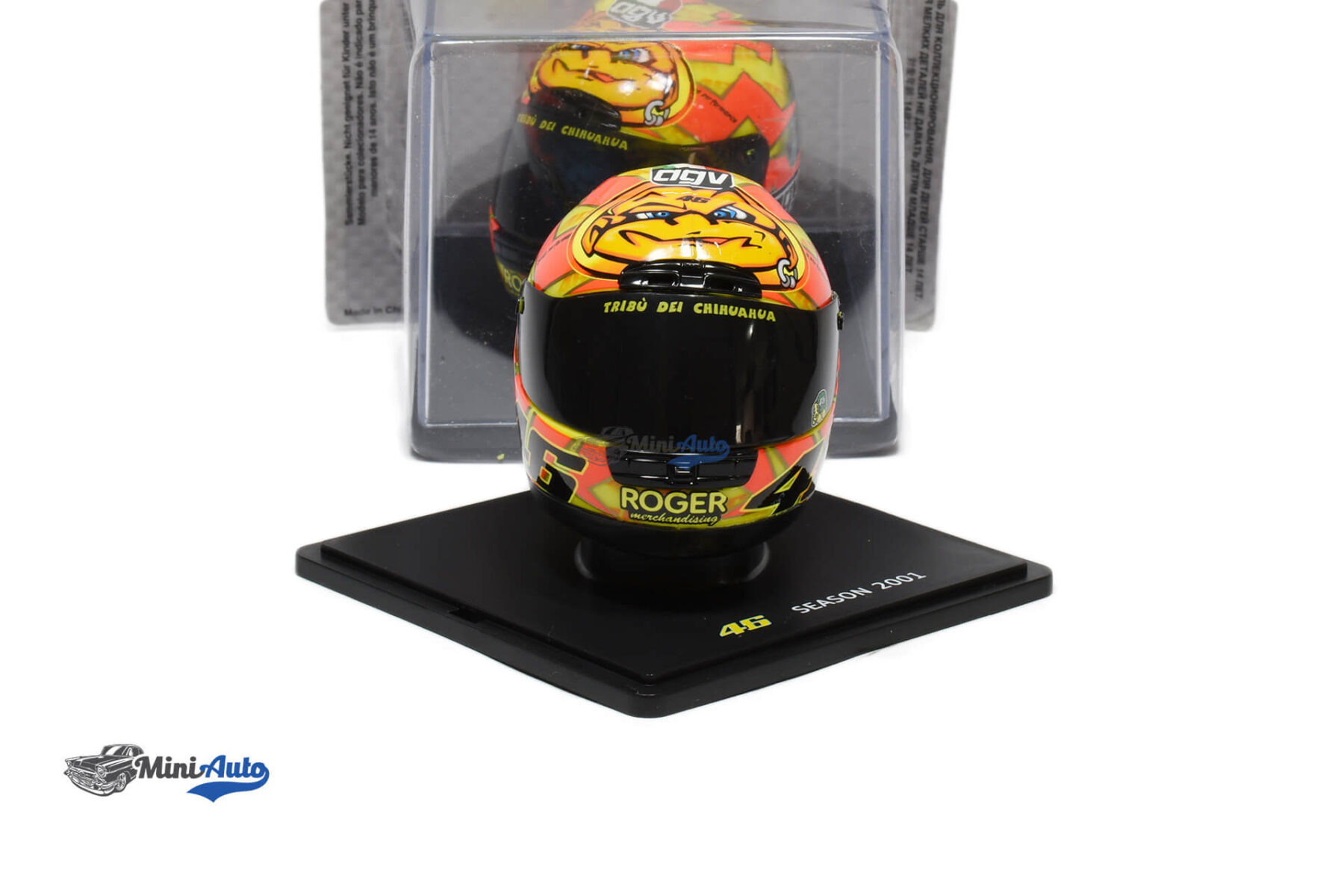 Valentino Rossi N46 World Champion 500cm Kaciga 1/5 - 2001 - Image 5