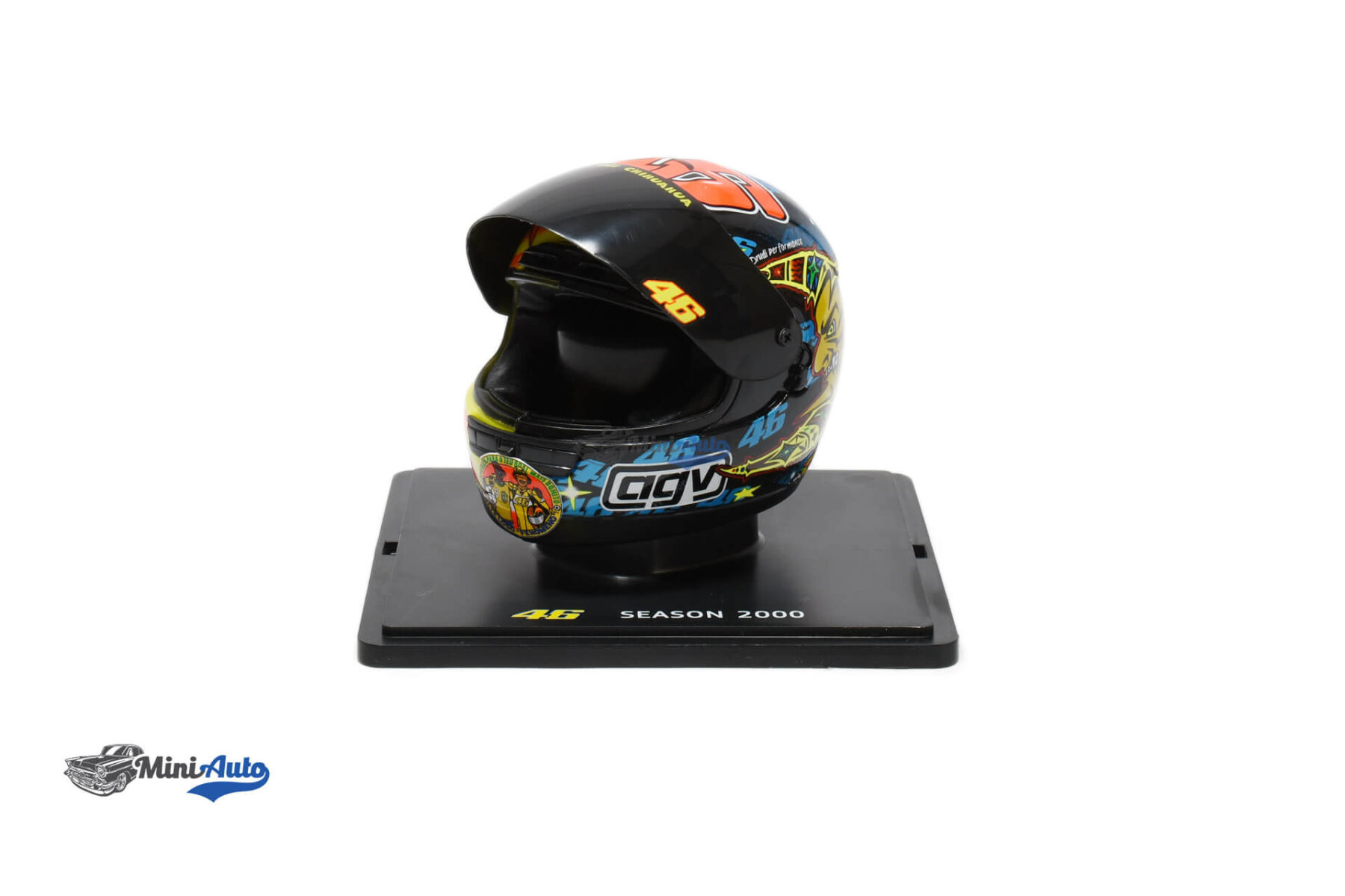 Valentino Rossi N46 2nd 500ccm Kaciga 1/5 - 2000 - Image 2