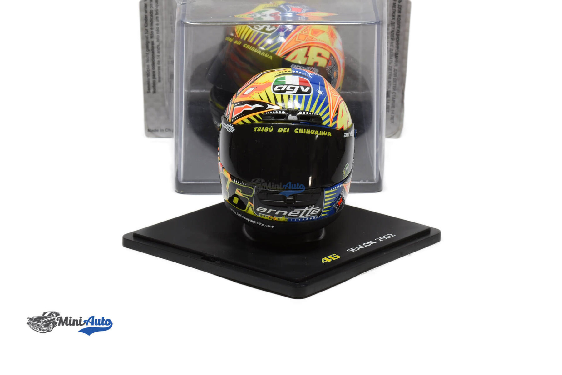 Valentino Rossi N46 World Champion Kaciga 1/5 - 2002 - Image 5