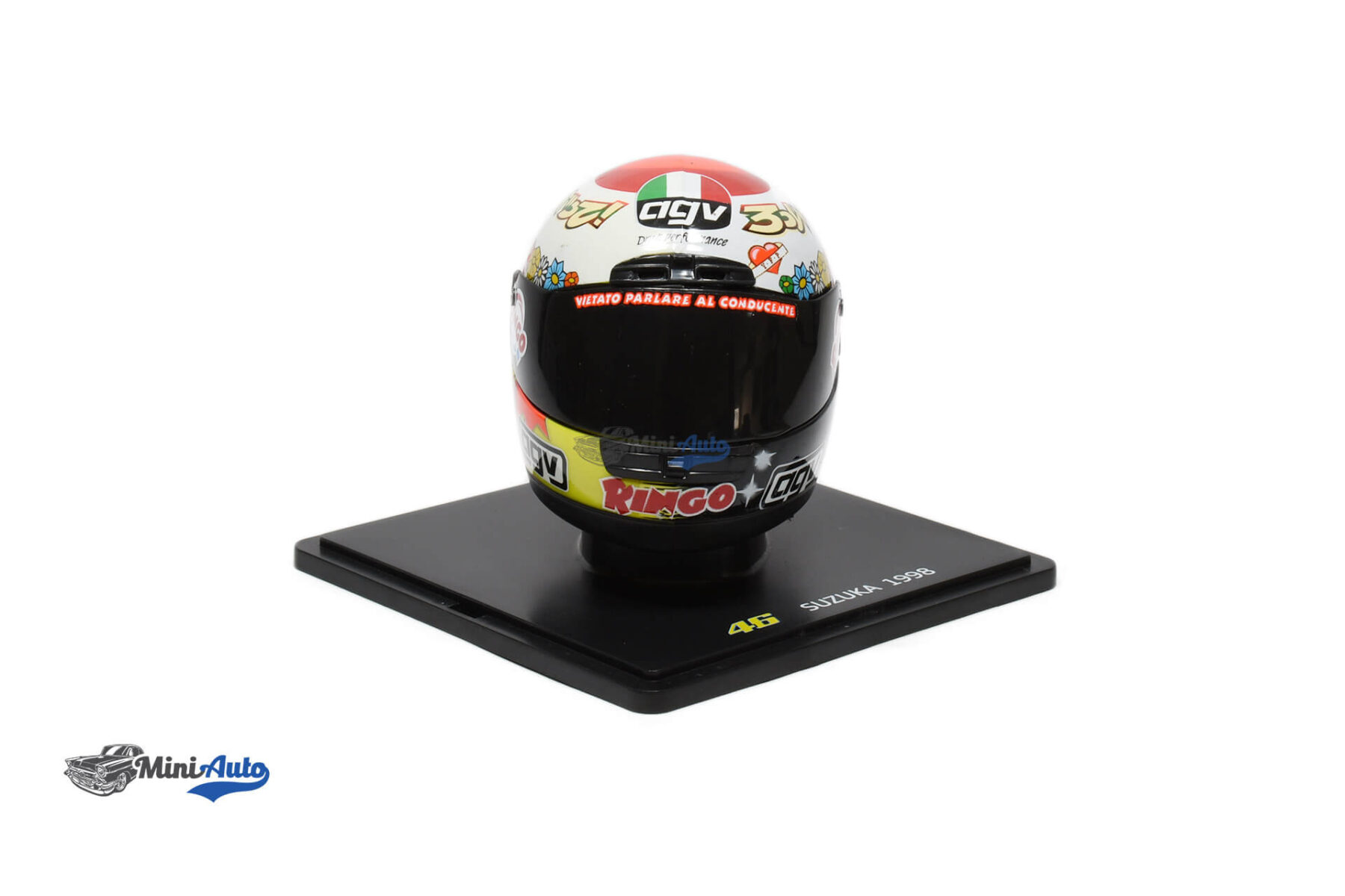 Valentino Rossi N46 Suzuka 250ccm Kaciga 1/5 - 1998 - Image 4