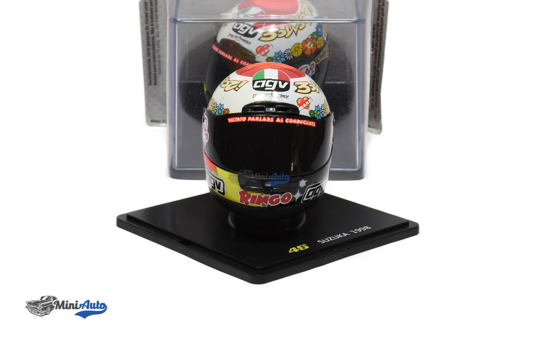 Valentino Rossi N46 Suzuka 250ccm Kaciga 1/5 - 1998 - Image 5