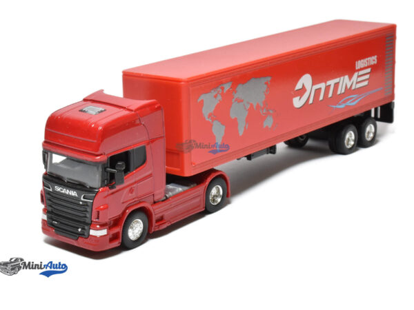 Scania R730 V8 Truck On Time Logistic T - 2011 - Red