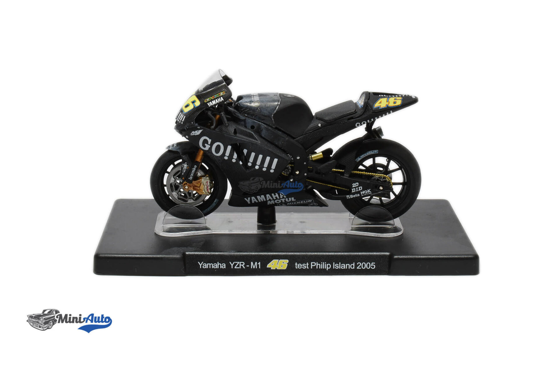 Yamaha YZR-M1 Team Gauloises N46 V. Rossi - 2005 - Black - Image 3