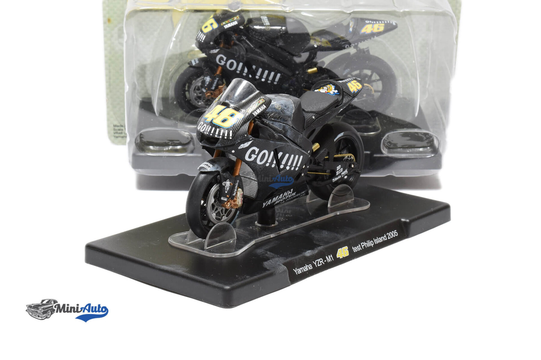 Yamaha YZR-M1 Team Gauloises N46 V. Rossi - 2005 - Black - Image 4