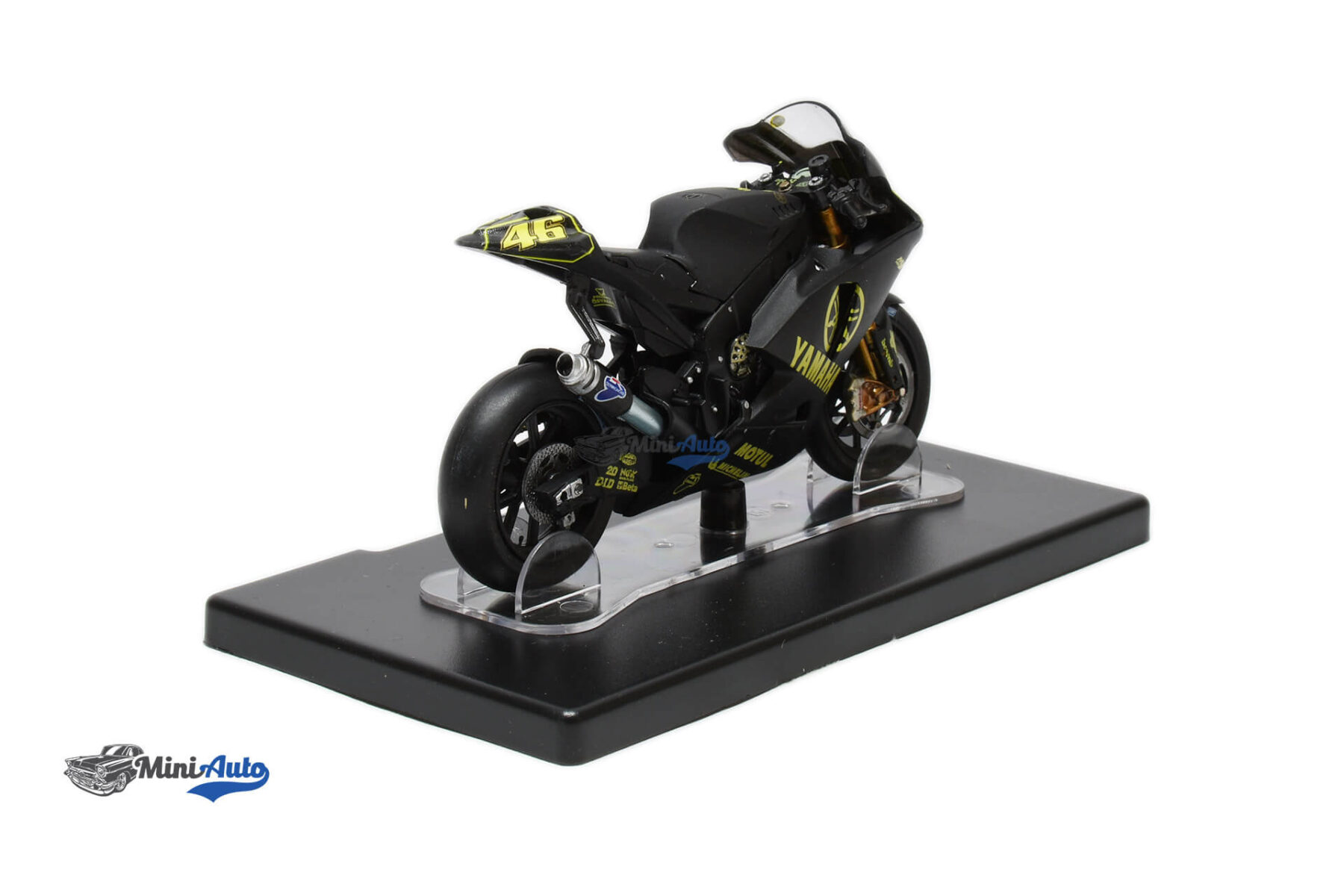 Yamaha - YZR-M1 N46 Test Sepang Motogp Valentino Rossi - 2007 - Black - Image 2