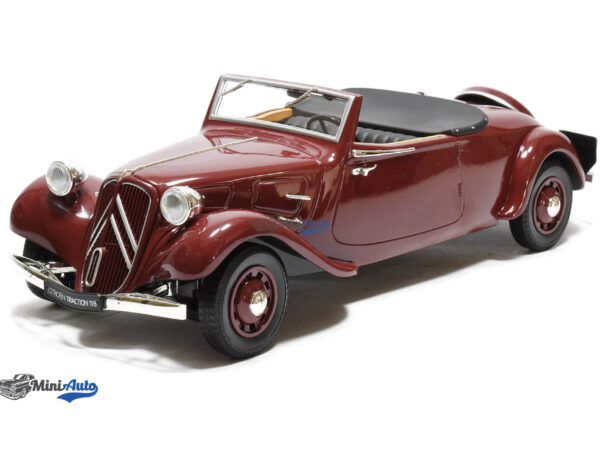 Citroen Traction Avant - 1939 - Red