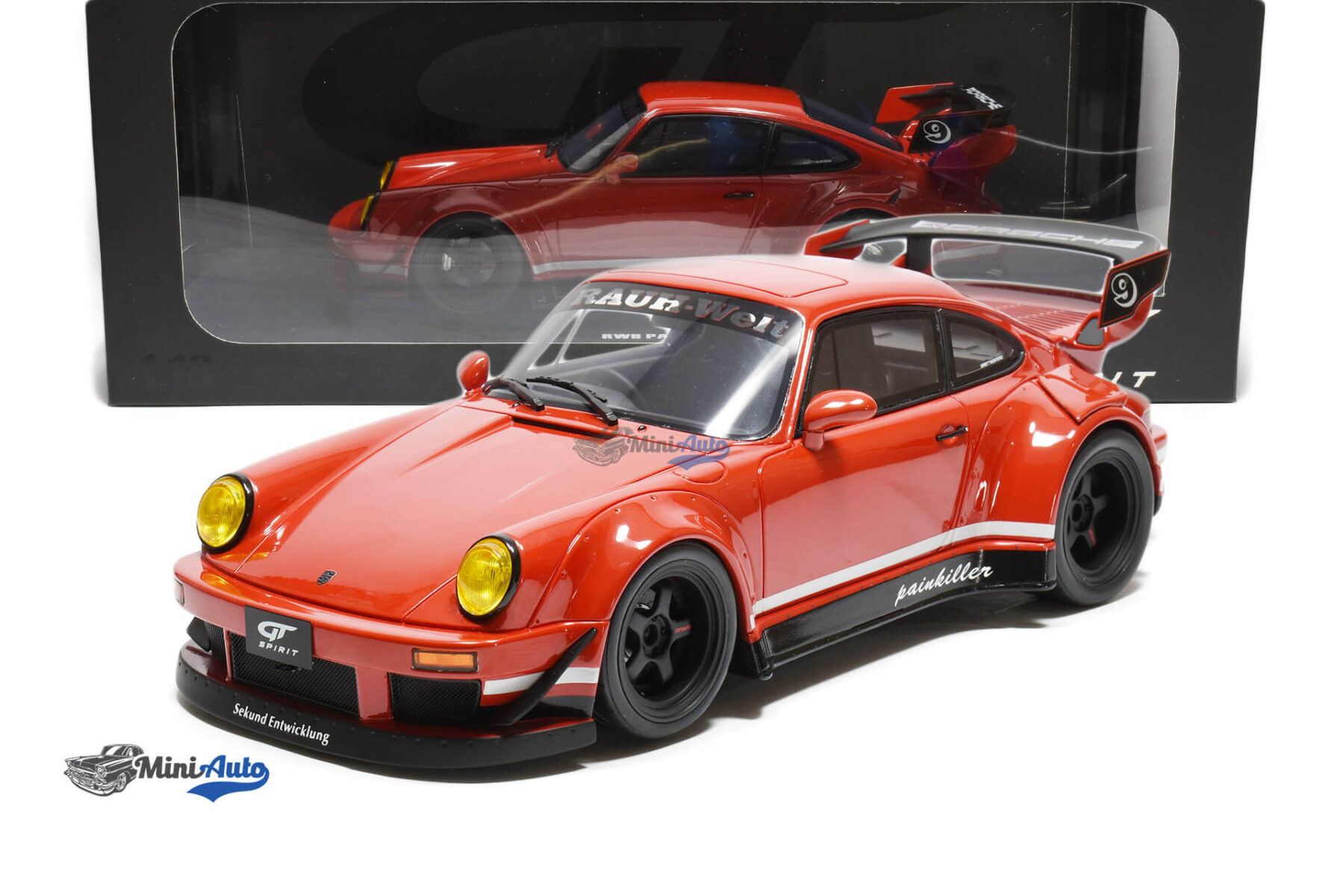 Porsche 911 964 RWB - 2008 - Red - Image 4