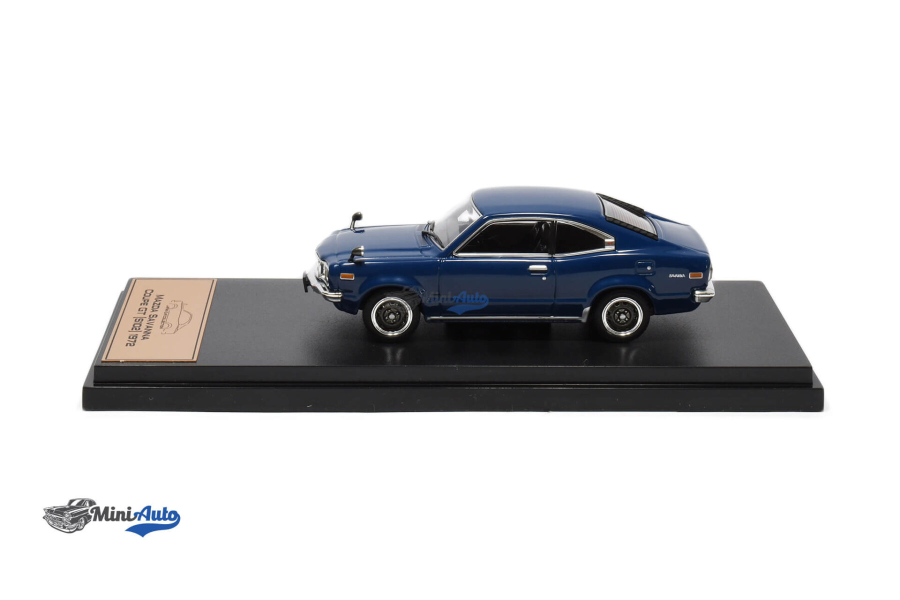 HACJAPCARCOLLJPL035---Mazda-Savanna-GT-Coupe---1972---Blue_3 Mazda Savanna GT Coupe - 1972 - Blue - Image 3