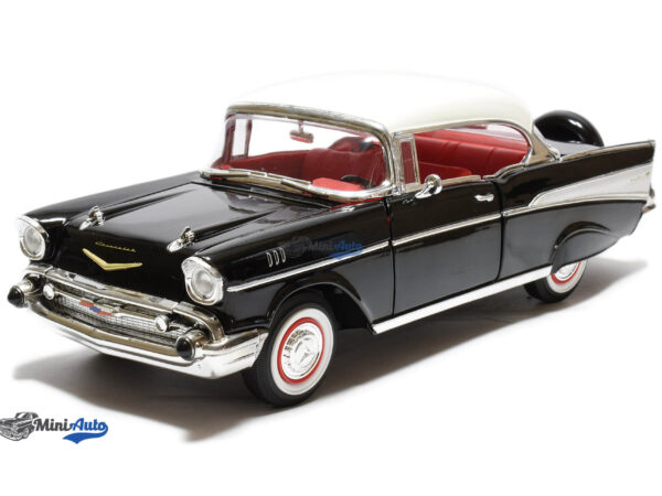 Chevrolet Bel Air Hardtop - 1957 - Black/White