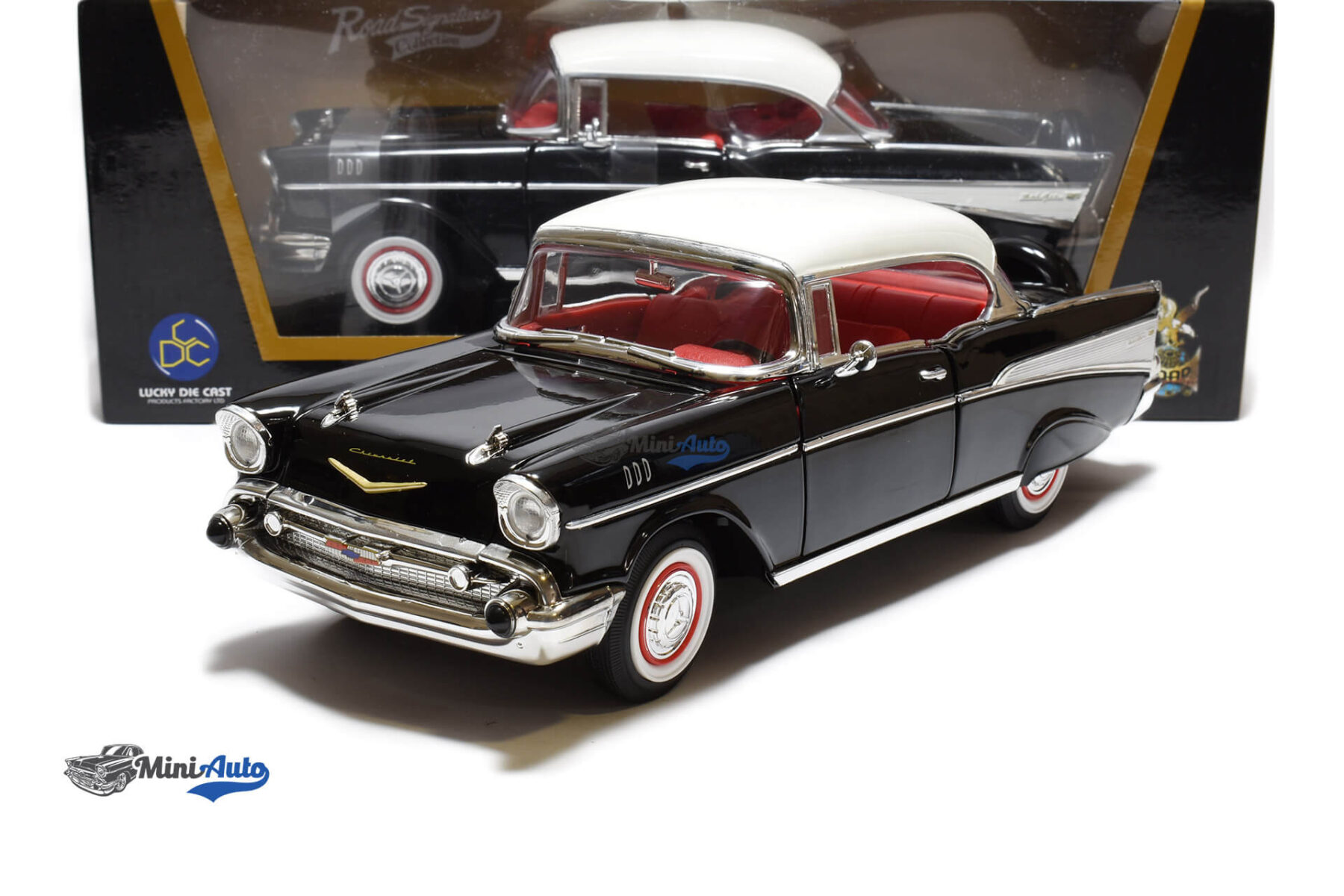 Chevrolet Bel Air Hardtop - 1957 - Black/White - Image 6