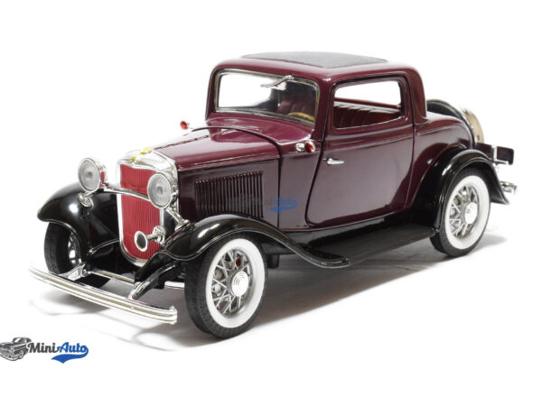 Ford Coupe - 1932 - Dark Red/Black